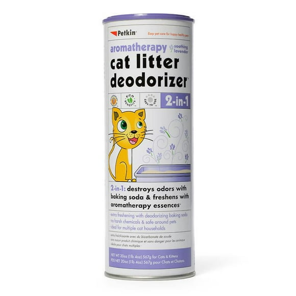 Petkin Aromatherapy Lavender Deodorizer CAT Litter